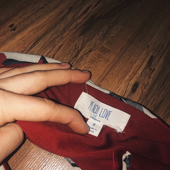 Peach Love California Boutique Dress - Picture 2 of 2